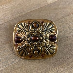 MICHAL DOLAN Vintage Costume Art Deco Brooch